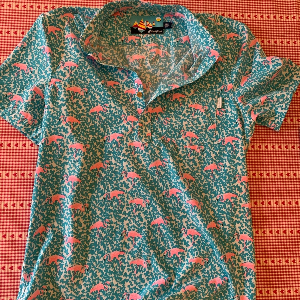 Chubbies athletic polo